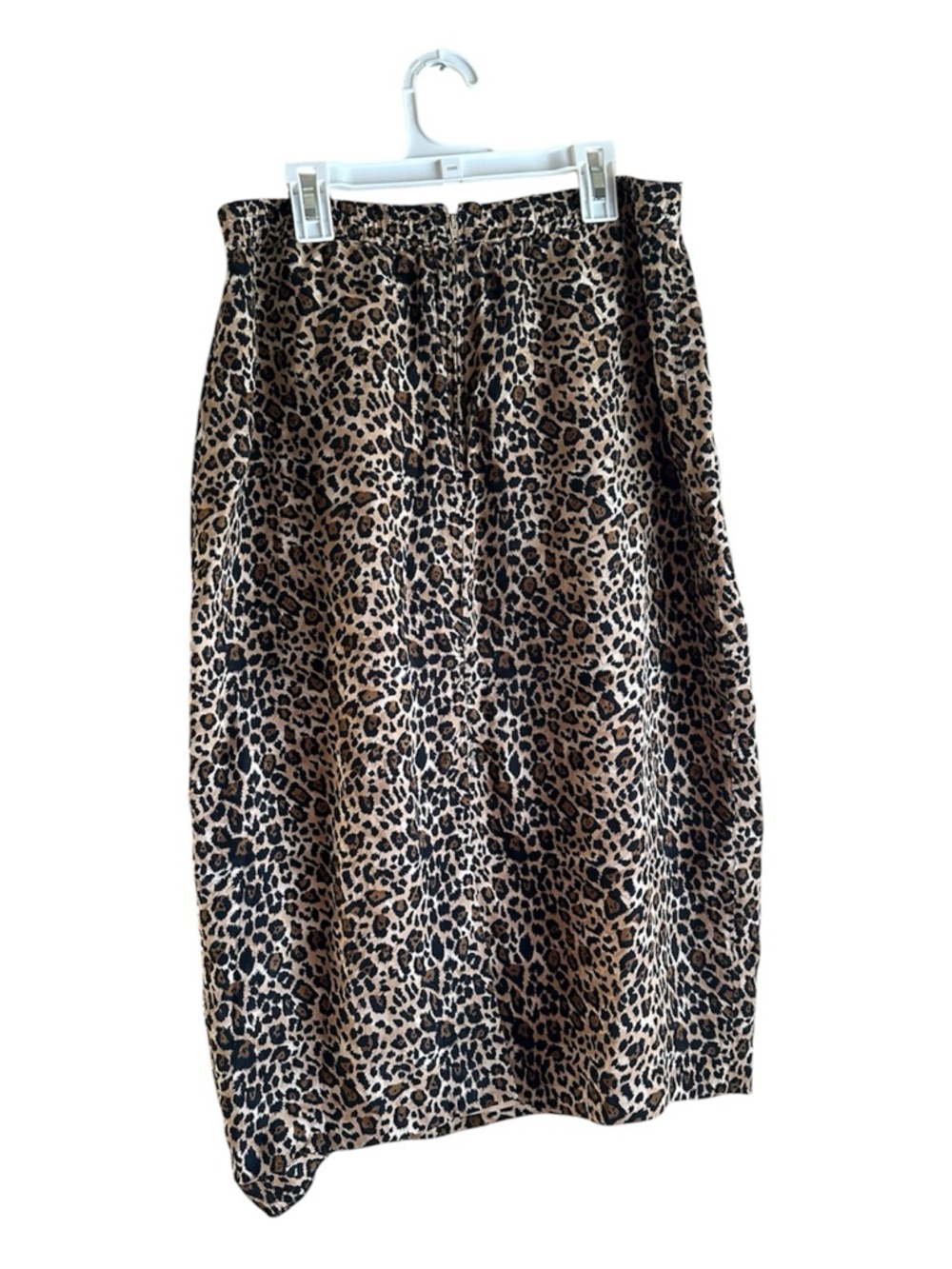 Vintage Corey B Leopard 100% Silk Blazer & Skirt Set Size 12 (Fits 8–10) Y2K - Picture 6 of 7